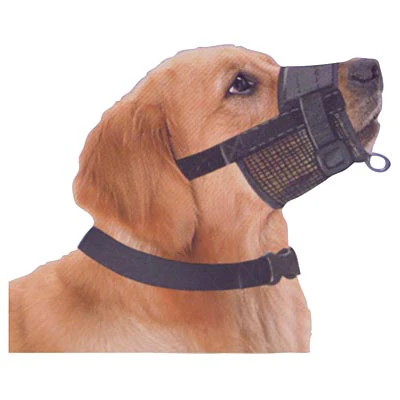 Nylon Mesh Adjustable Dog Muzzle - Pet's Shop