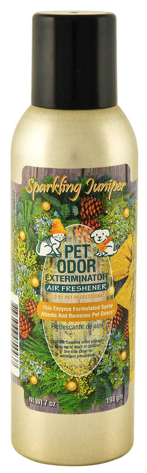 Pet Odor Exterminator Spray, Sparkling Juniper, 7 oz - Pet's Shop