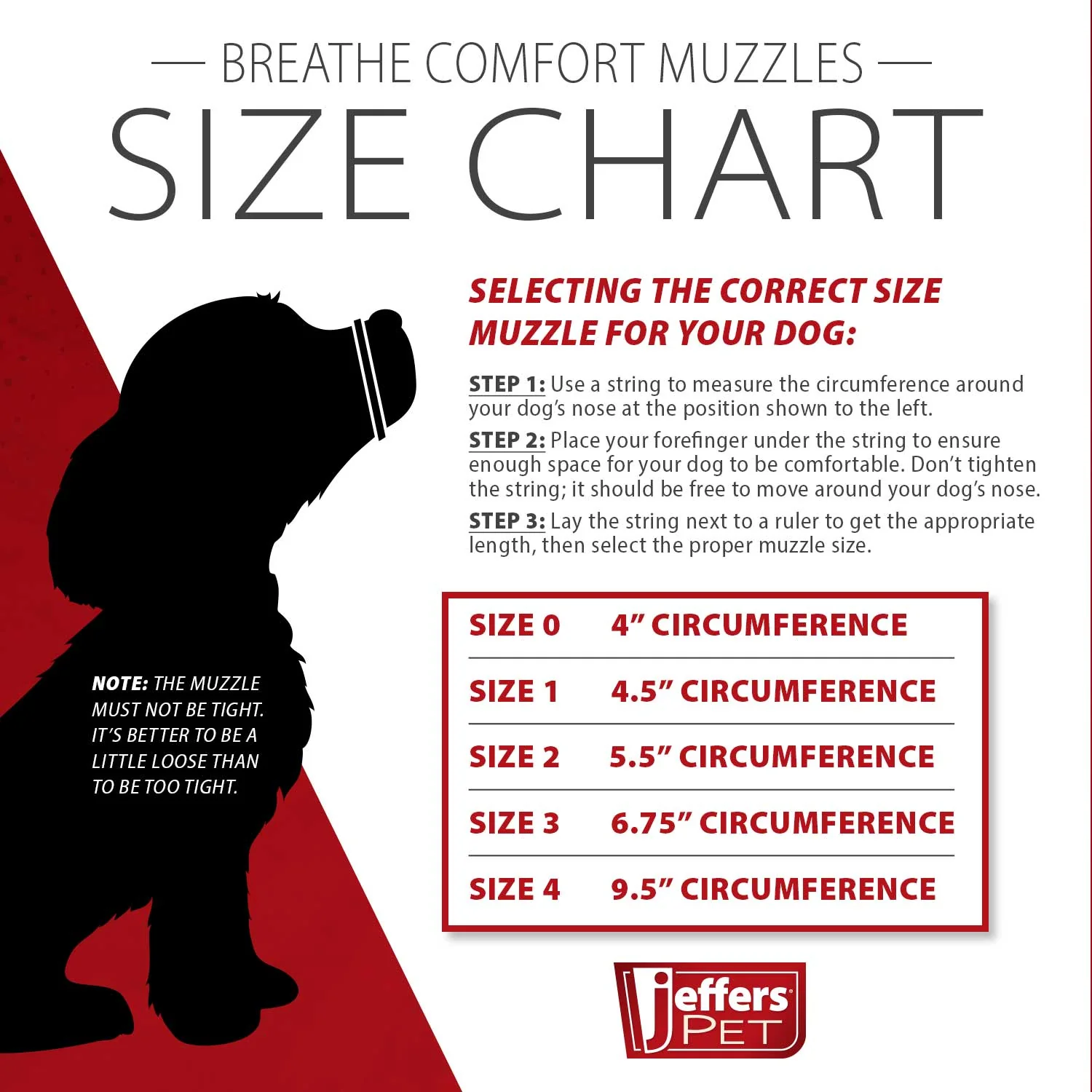 Breathe Comfort Dog Muzzles - Pet's Shop