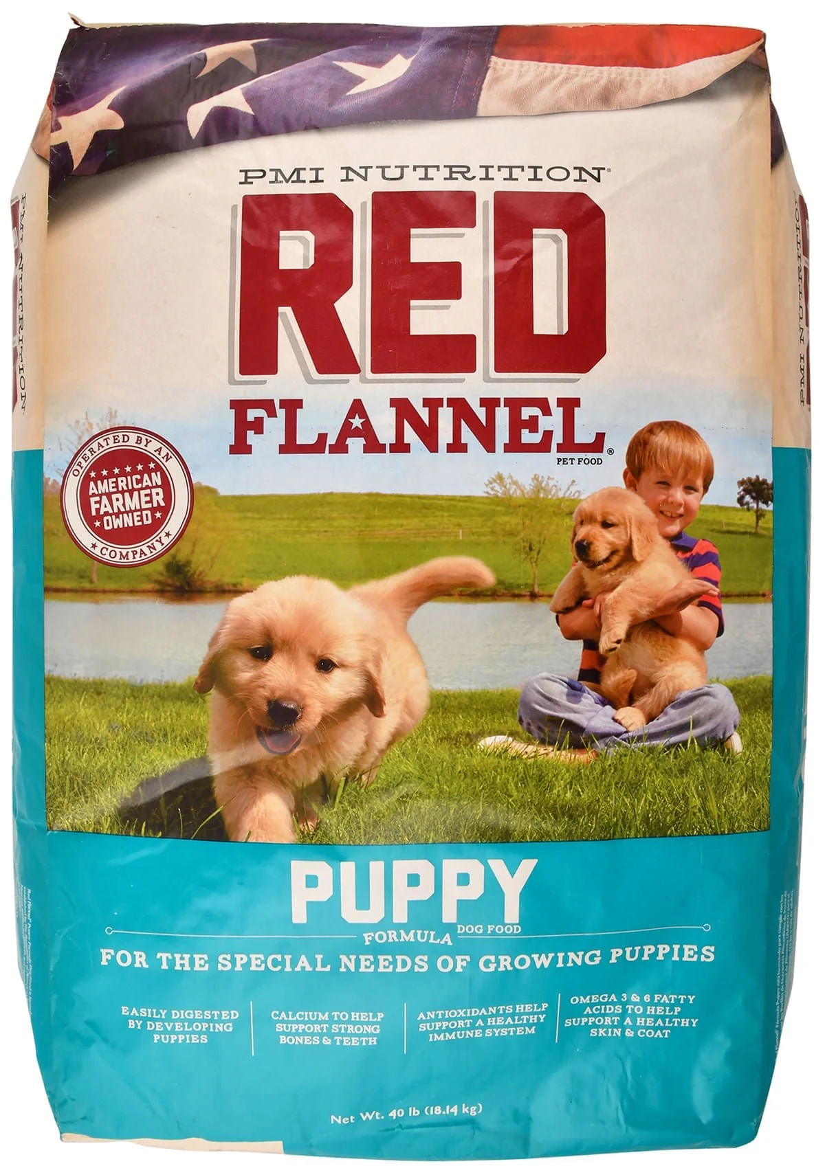 Purina Red Flannel Puppy Food - Pet's Shop