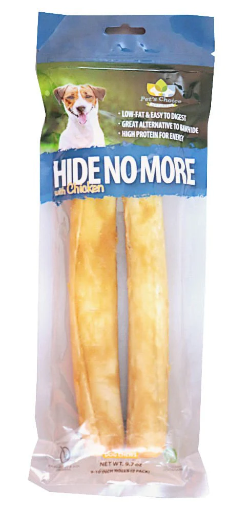 Pet's Choice Hide No More Dog Chews with Chicken - Pet's Shop