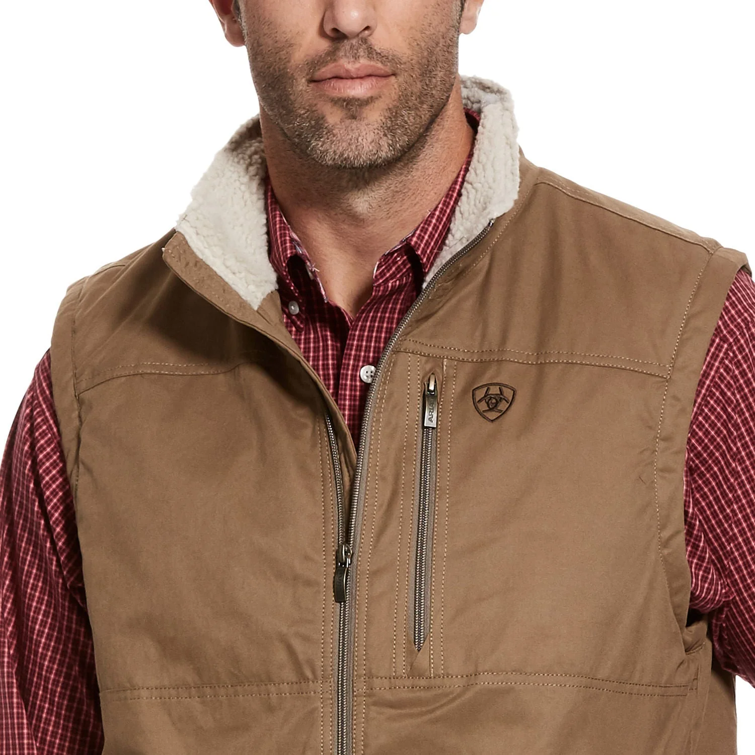 Ariat Men's Grizzly Canvas Insulated Vest - Pet's Shop