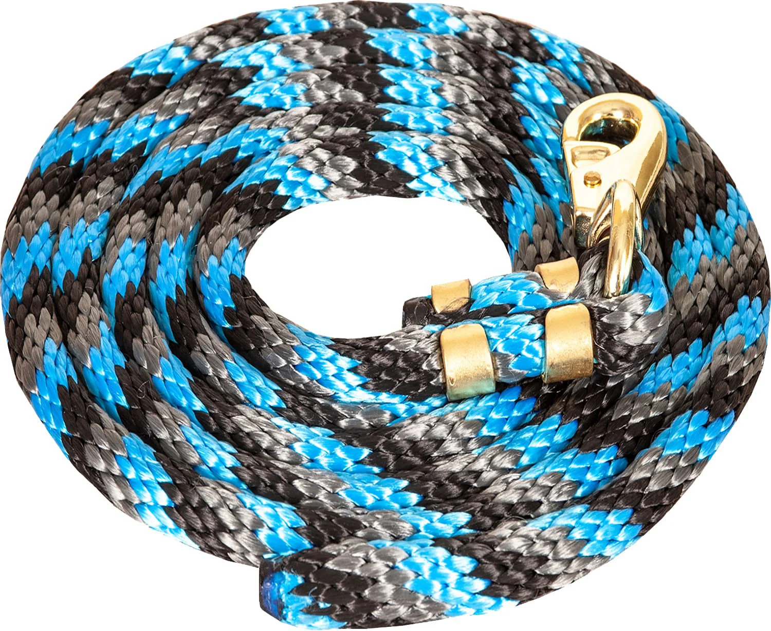 Mustang Poly Colorful Lead Rope, Bull Snap - Pet's Shop