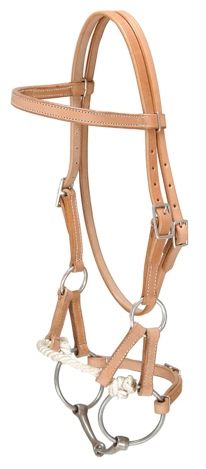 Royal King Half Breed Snaffle Side Pull - Pet's Shop
