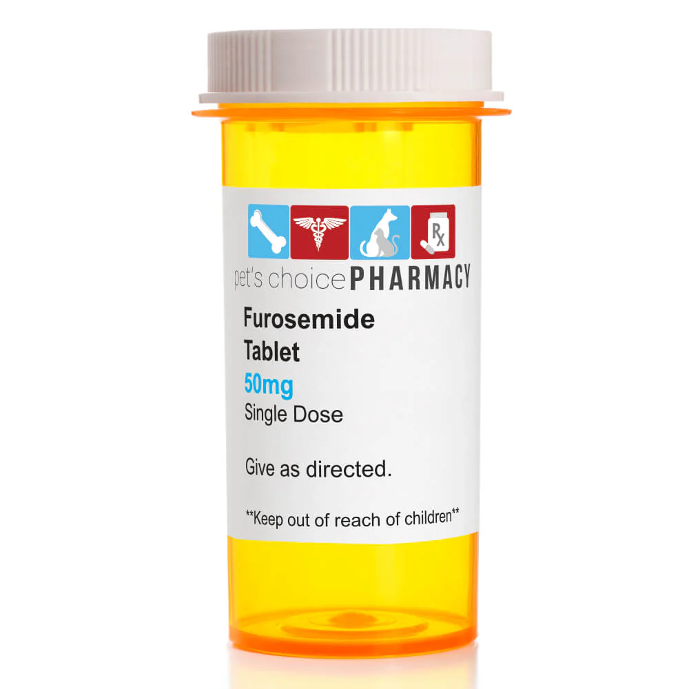 Rx Furosemide (Generic) Tablets for Dogs & Cats - Pet's Shop