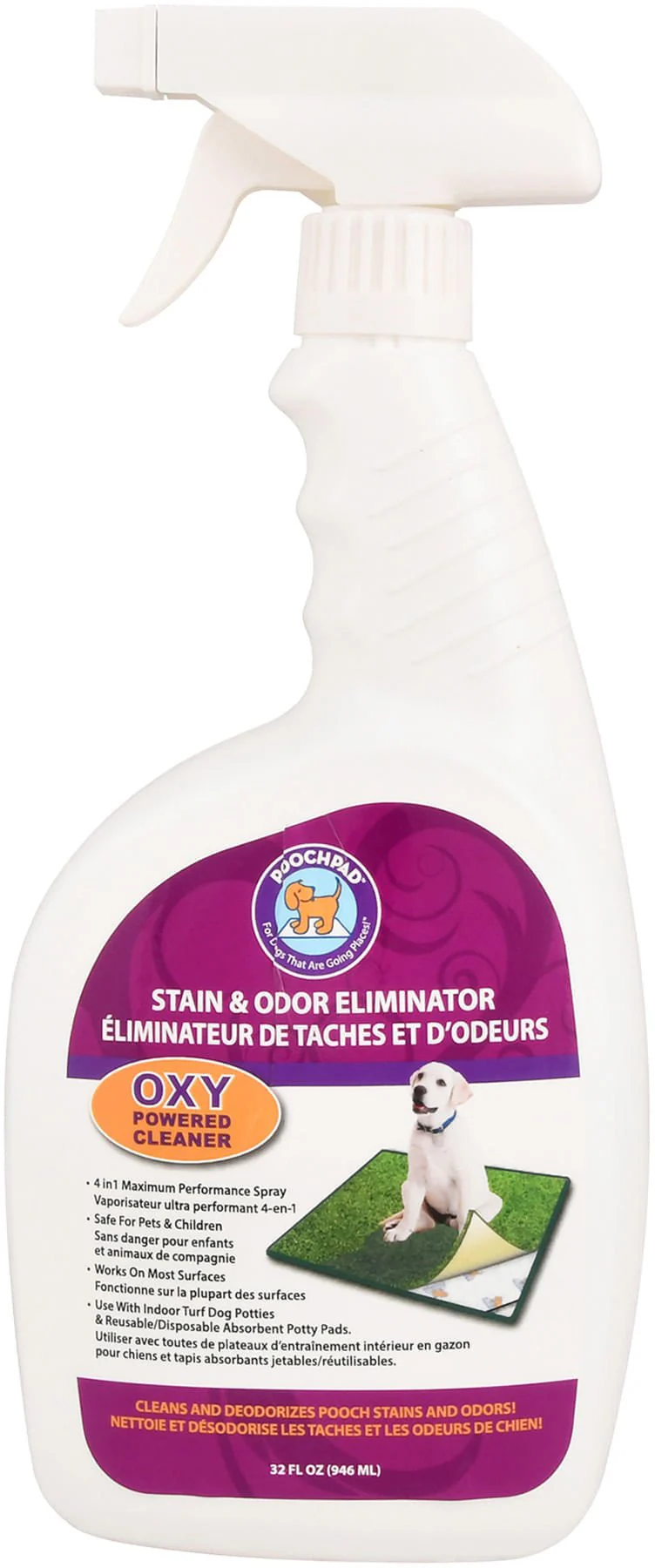 PoochPad Stain and Odor Eliminator, 32 oz - Pet's Shop