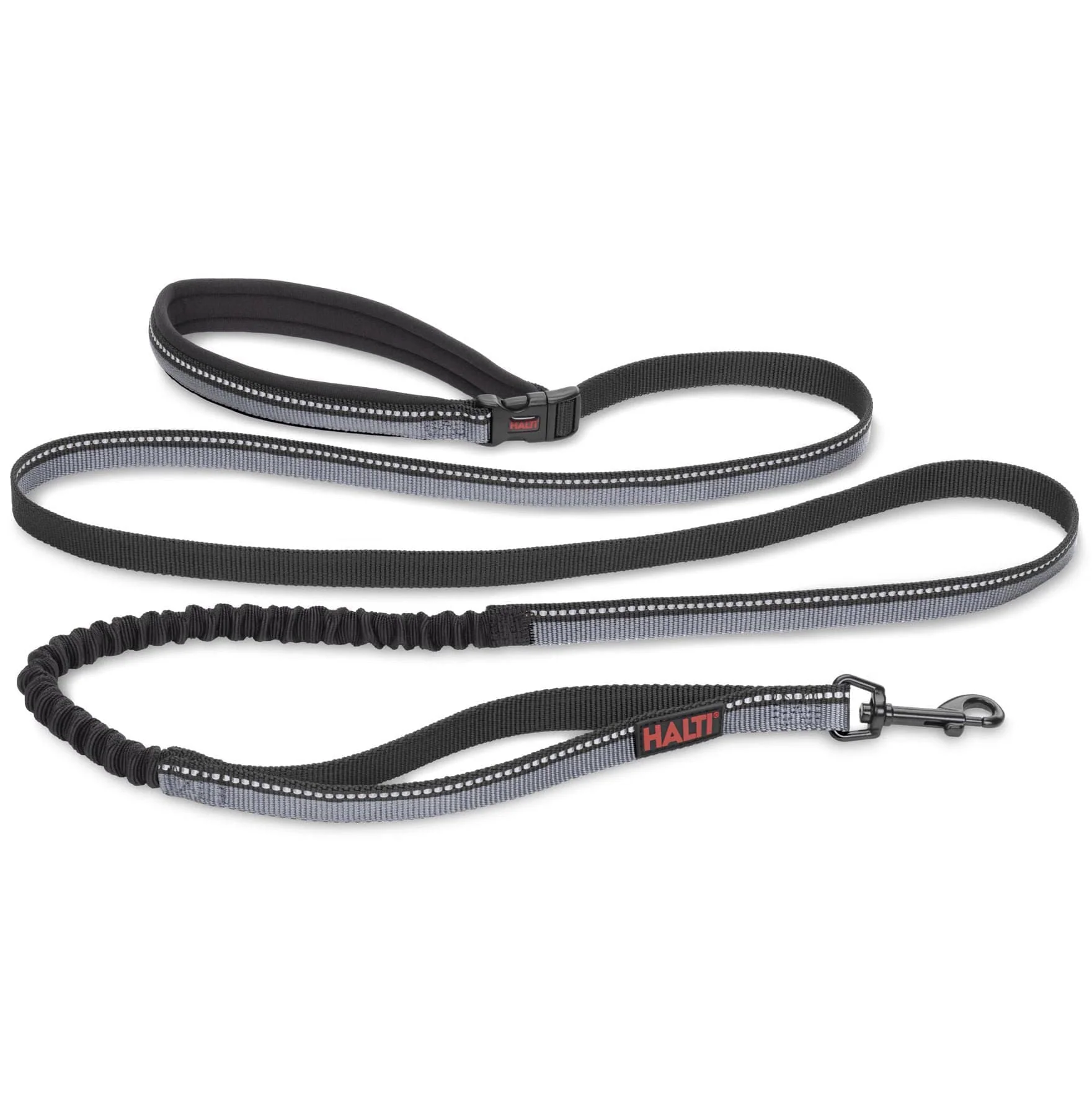 Halti All In One Lead, Black/Gray - Pet's Shop