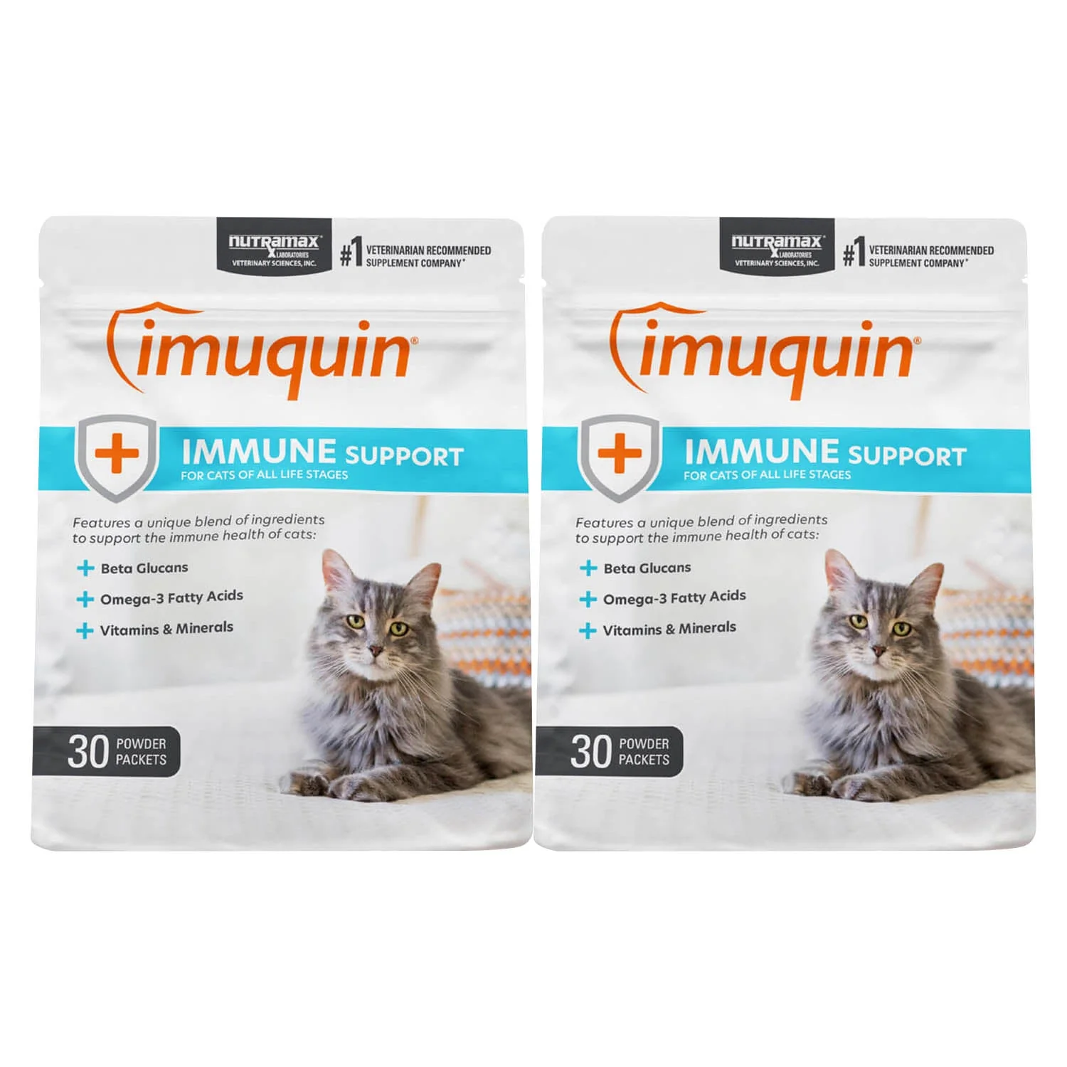Nutramax Imuquin Immune Health for Cats, 30 Packets - Pet's Shop