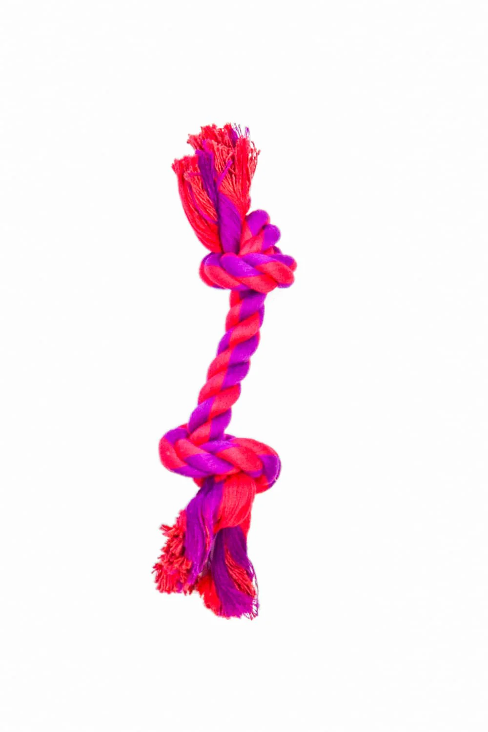 2 Knot Rope Dog Bone Tug Toy - Pet's Shop