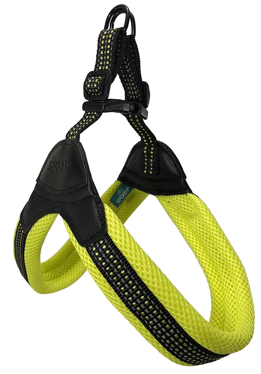 Sporn Easy Fit Mesh Harness, Yellow - Pet's Shop