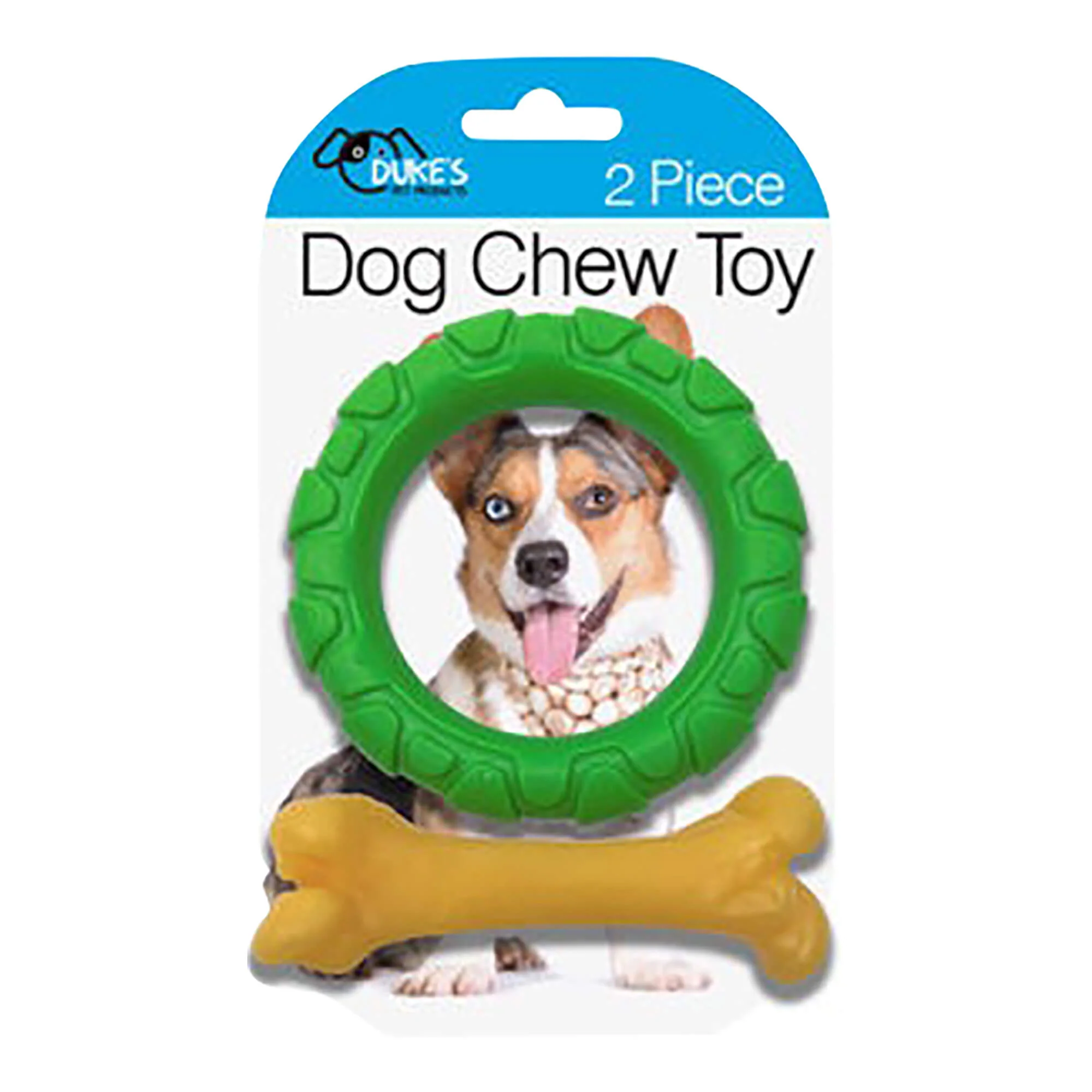 Puppy Ring and Bone Chew Toys, 2 pk - Pet's Shop