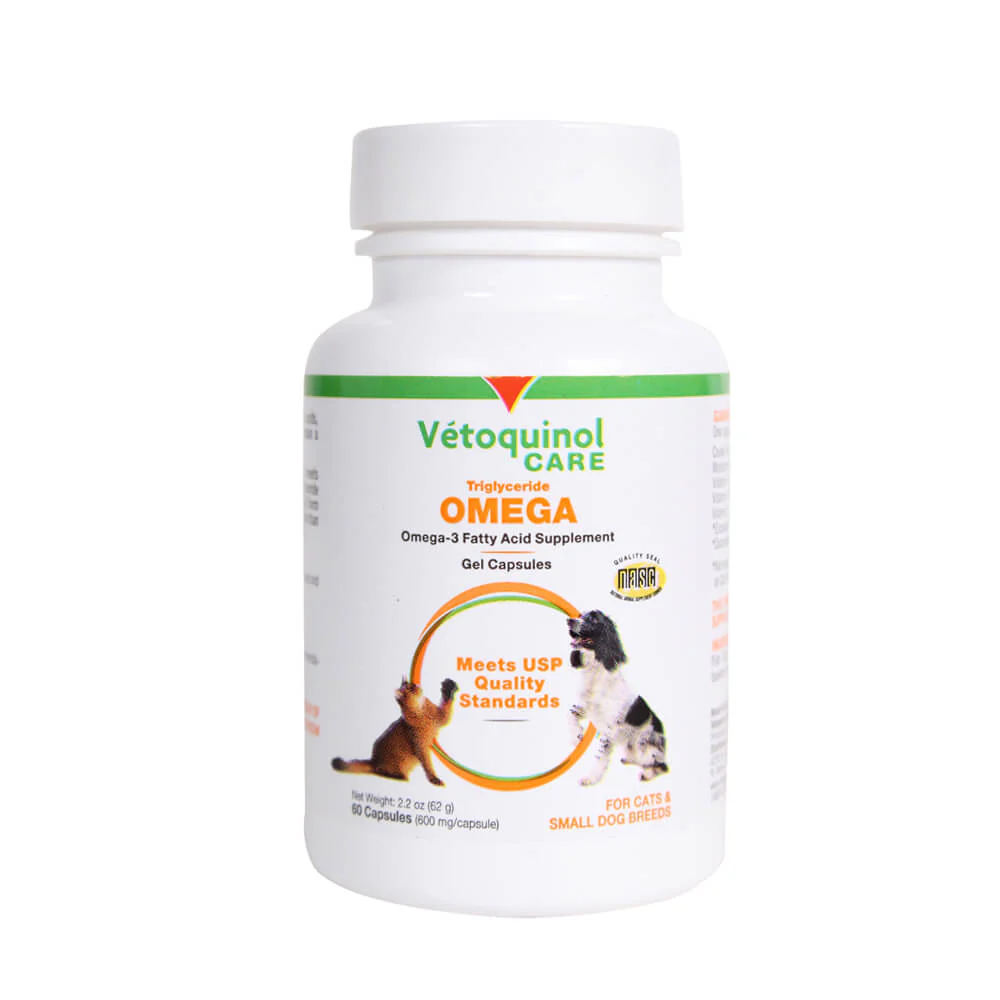 Triglyceride Omega for Small Dogs and Cats, 60 ct - Pet's Shop