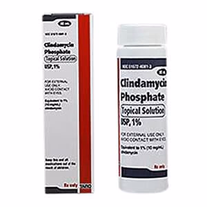 Rx Clindamycin Phosphate 1% Topical Solution for Dogs, 30 mL - Pet's Shop