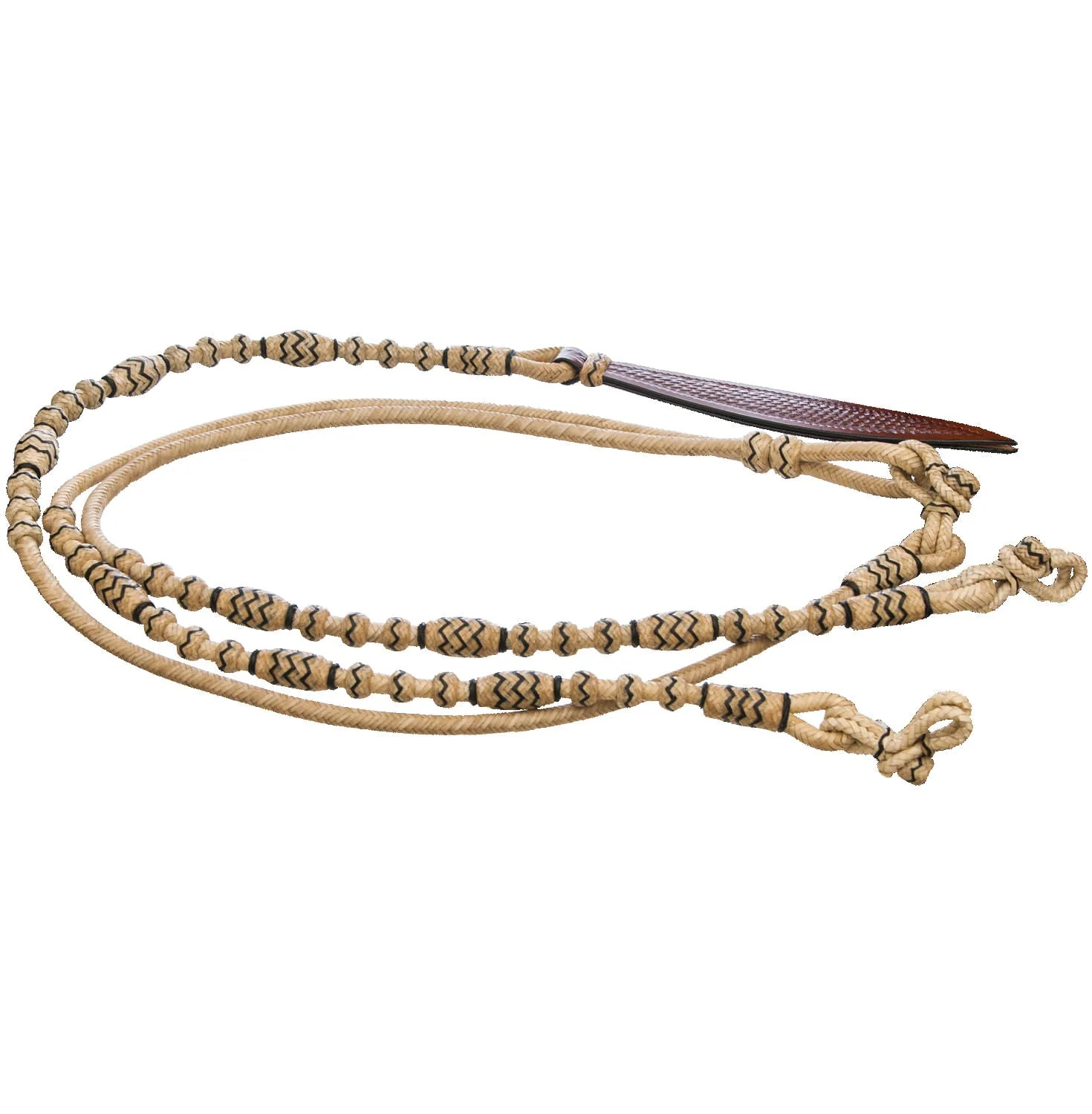 Cody Pro Rawhide Romel Reins - Pet's Shop