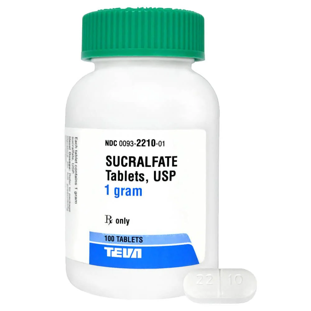 Rx Sucralfate (Generic) Tablets for Horses, Dogs, & Cats, 1 gram - Pet's Shop
