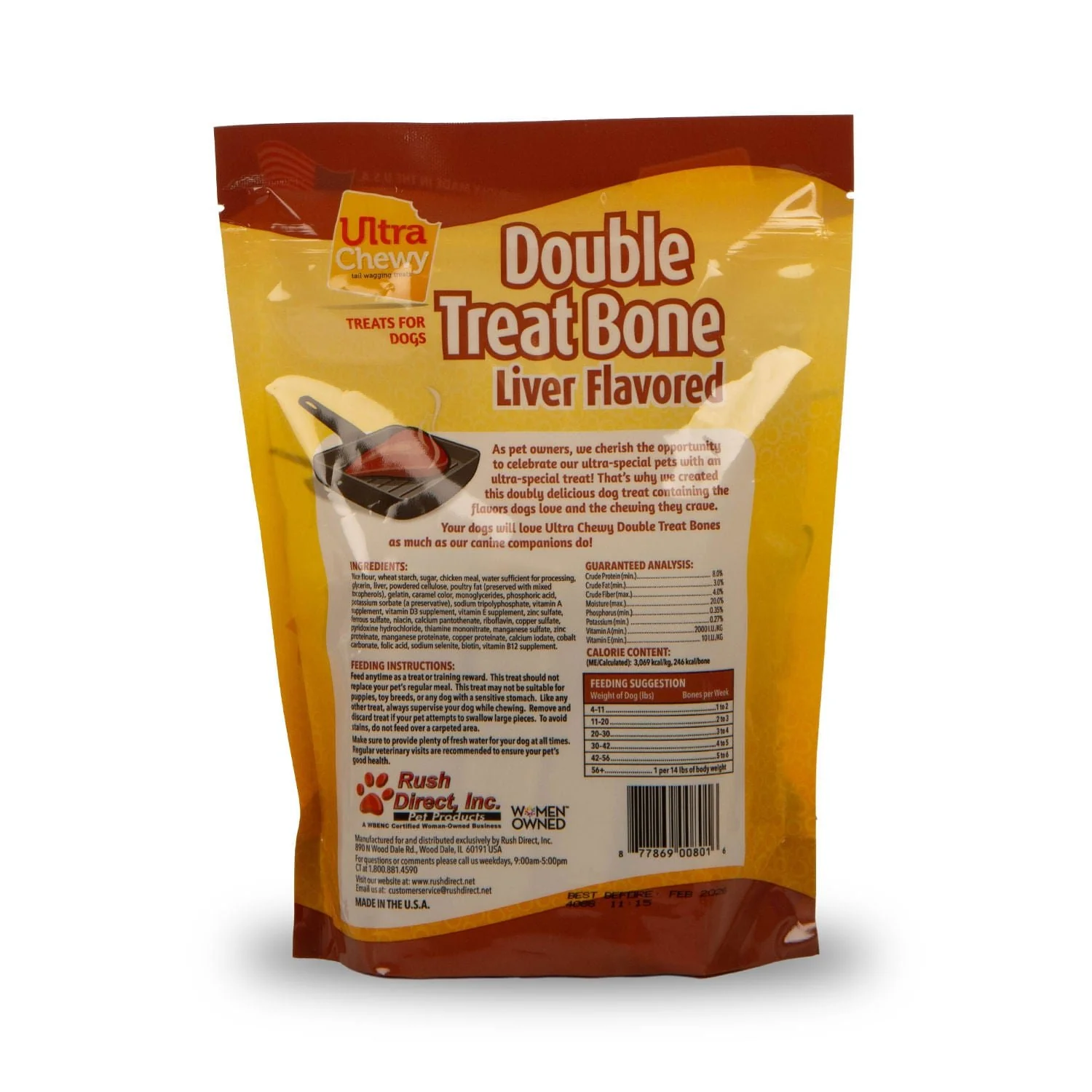 Ultra Chewy Double Treat Bone Value Pack - Pet's Shop