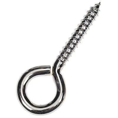 Steel Wire Screw Eyes for Barn & Stable, 10 Pack - Pet's Shop