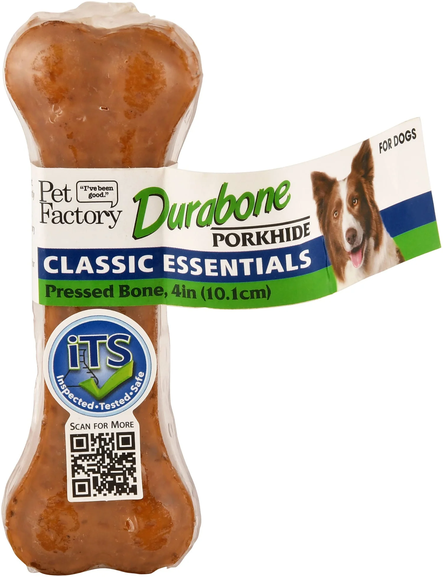 Classic Essentials Pressed Porkhide Durabone Chew - Pet's Shop