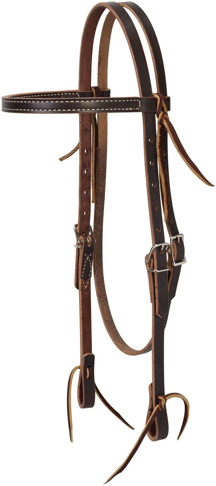 Weaver Turquoise Cross Skirting Leather Browband Horse Headstall - Pet's Shop