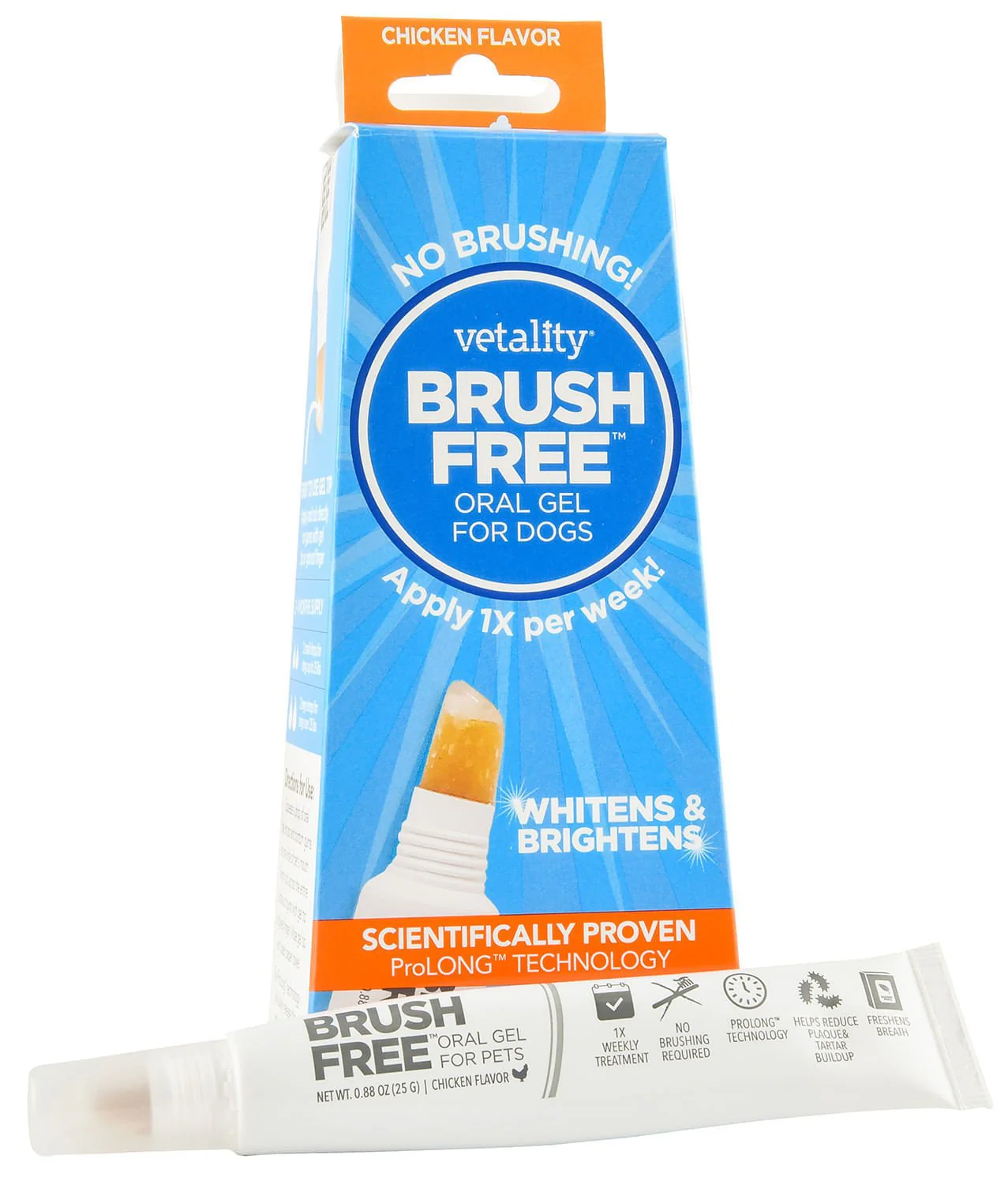 Vetality Brush Free Oral Gel for Dogs, 25g - Pet's Shop