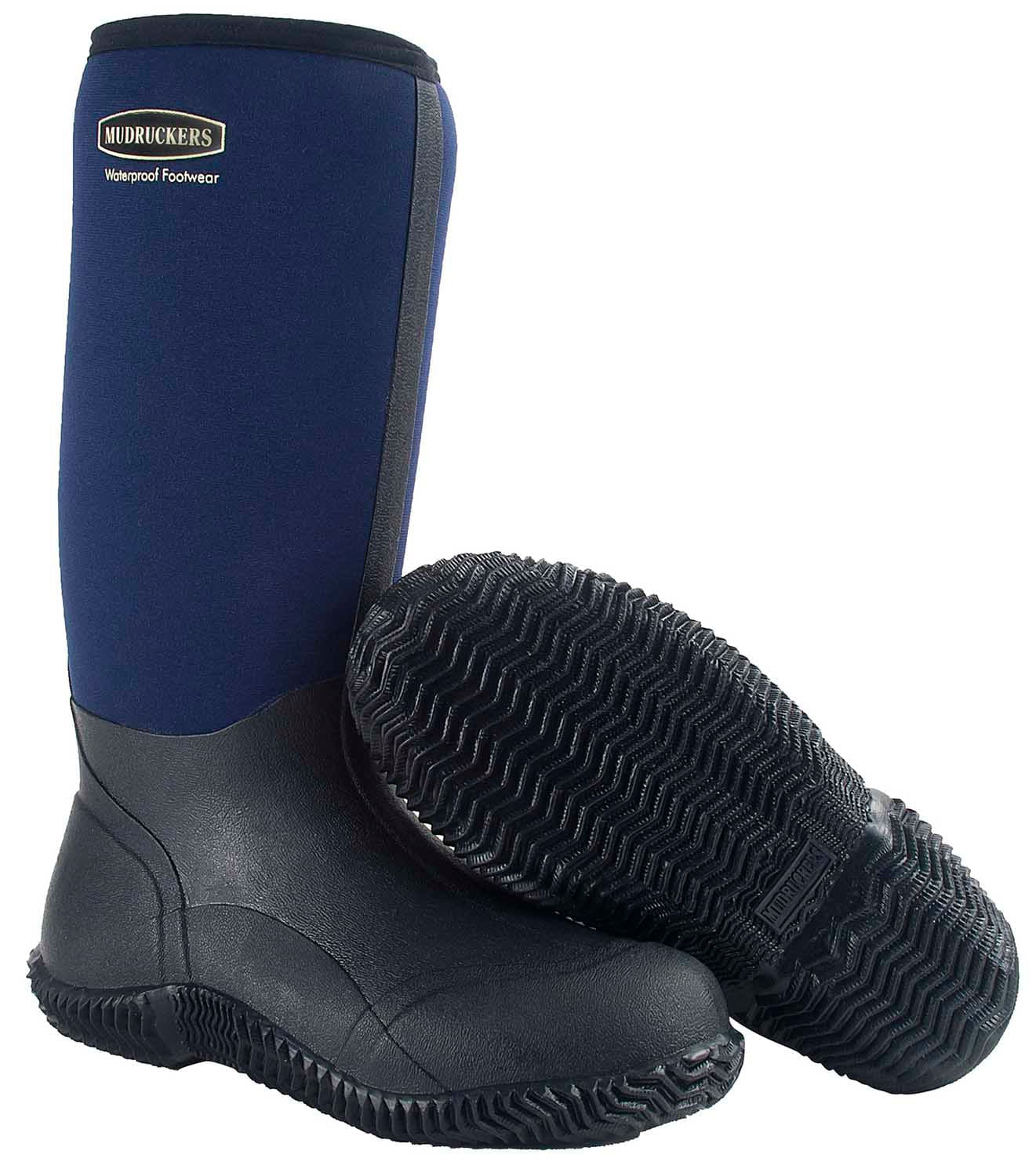 Navy Mudruckers Waterproof Tall Boots - Pet's Shop