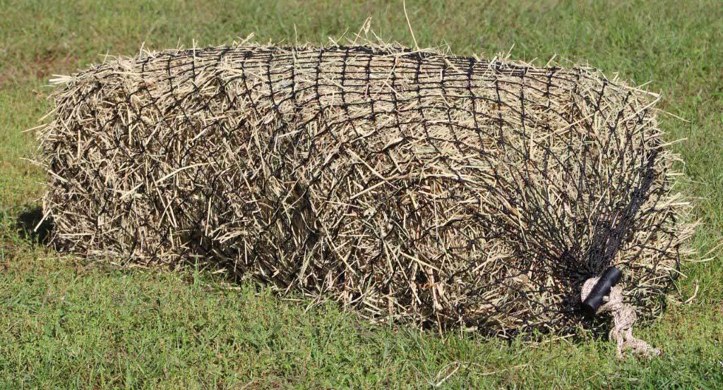 Hay Chix Heavy Duty Small Square Bale Hay Net Feeder for Horses - Pet's Shop