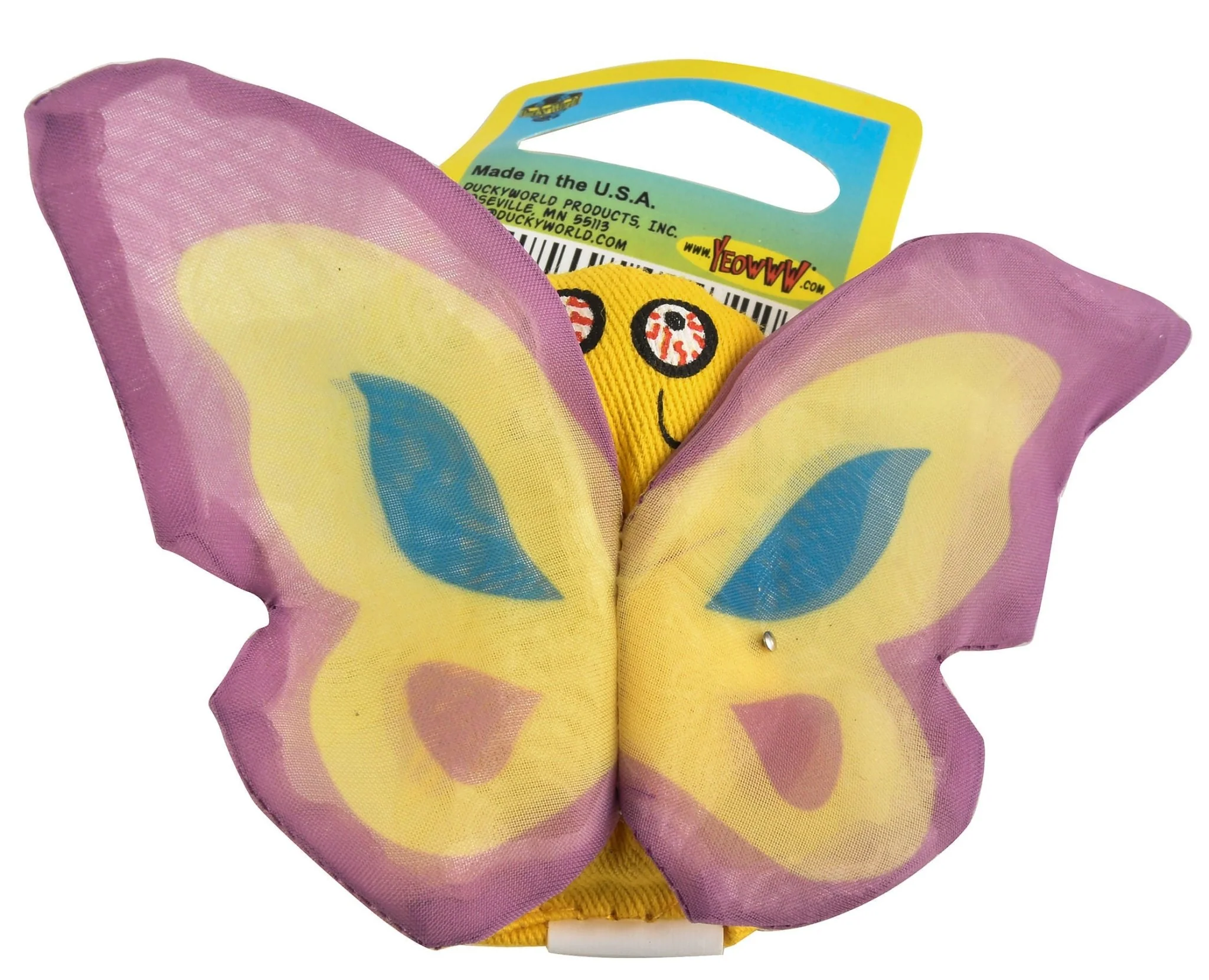 Yeowww! Crinkle Catnip Butterfly Toy - Pet's Shop