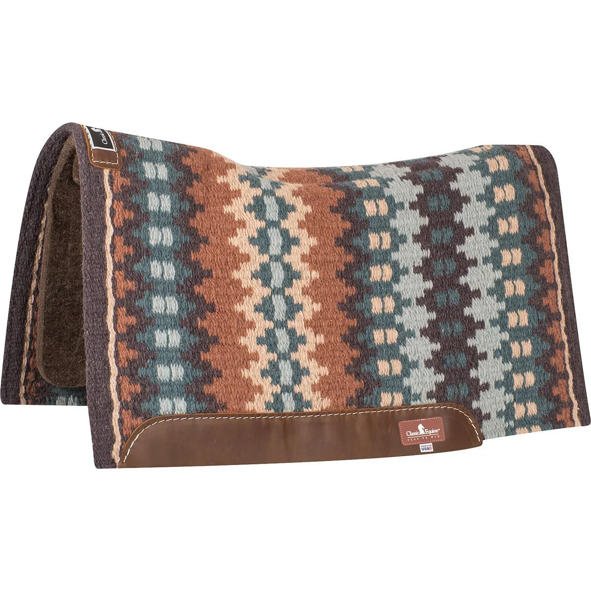 Classic Equine Contour Wool Top Alpaca Saddle Pad - Pet's Shop