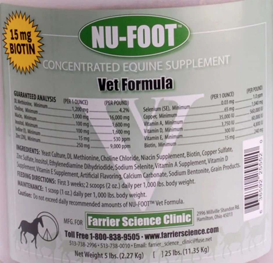 Nu-Foot Concentrated Equine Supplement - Pet's Shop