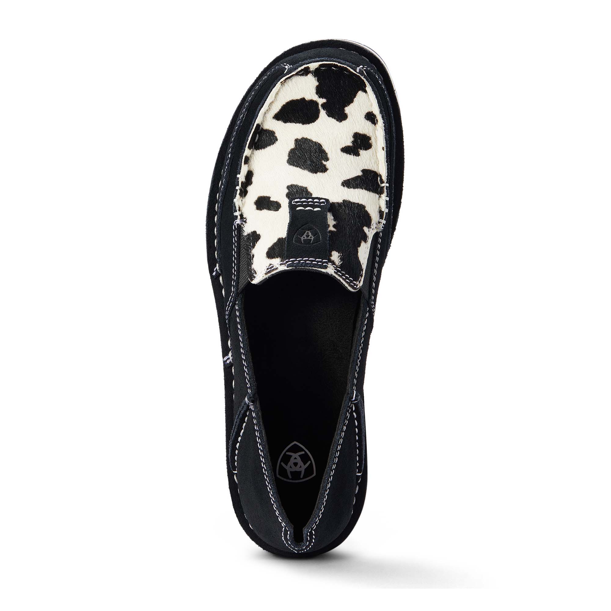 Ariat Women's Cruiser, Black and White Hair On - Pet's Shop