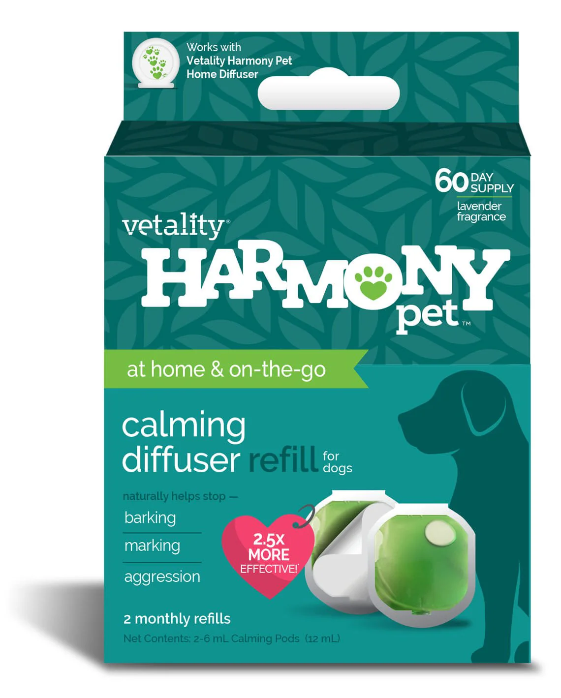 Harmony Pet Calming Home Diffuser Refills for Dogs, 2 ct - Pet's Shop