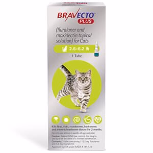 Rx BRAVECTO Plus Topical, Cat - Pet's Shop