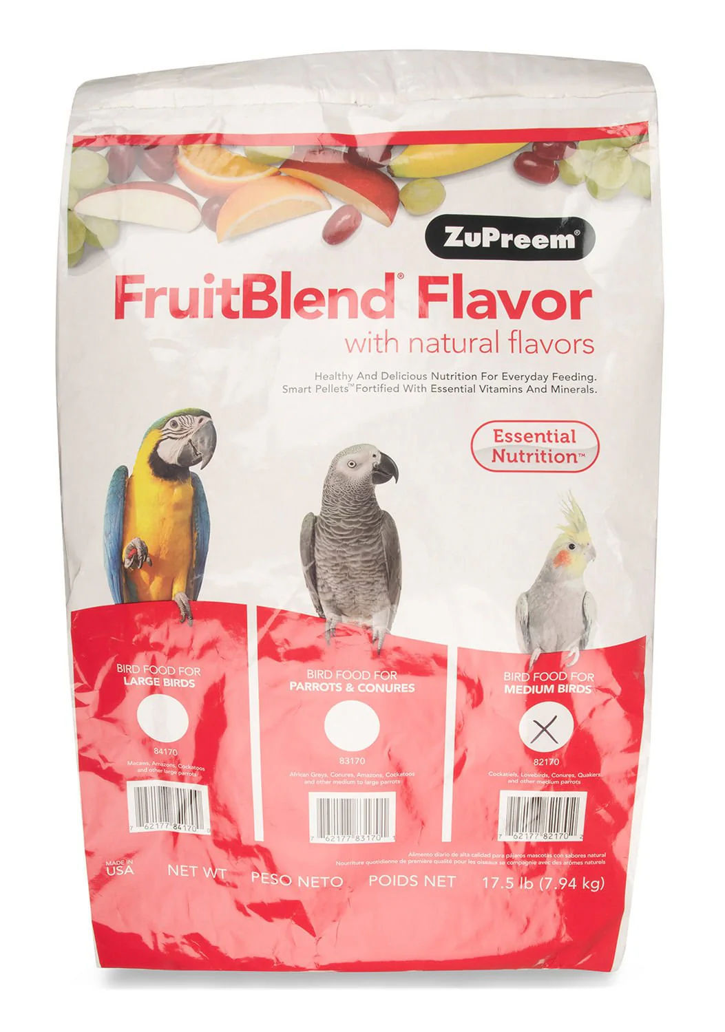 Zupreem FruitBlend Flavor Bird Food - Pet's Shop