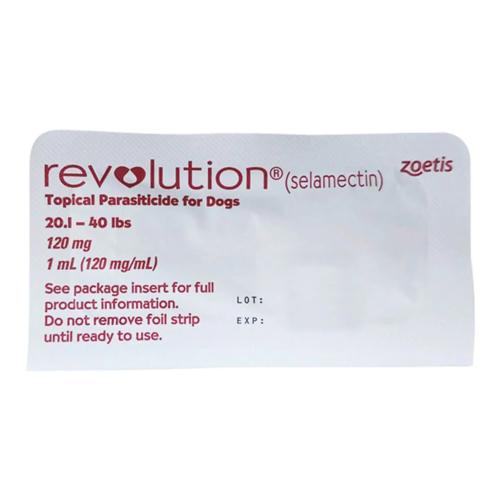Revolution (selamectin) Canine One-a-month Flea Topical for Dogs - Pet's Shop