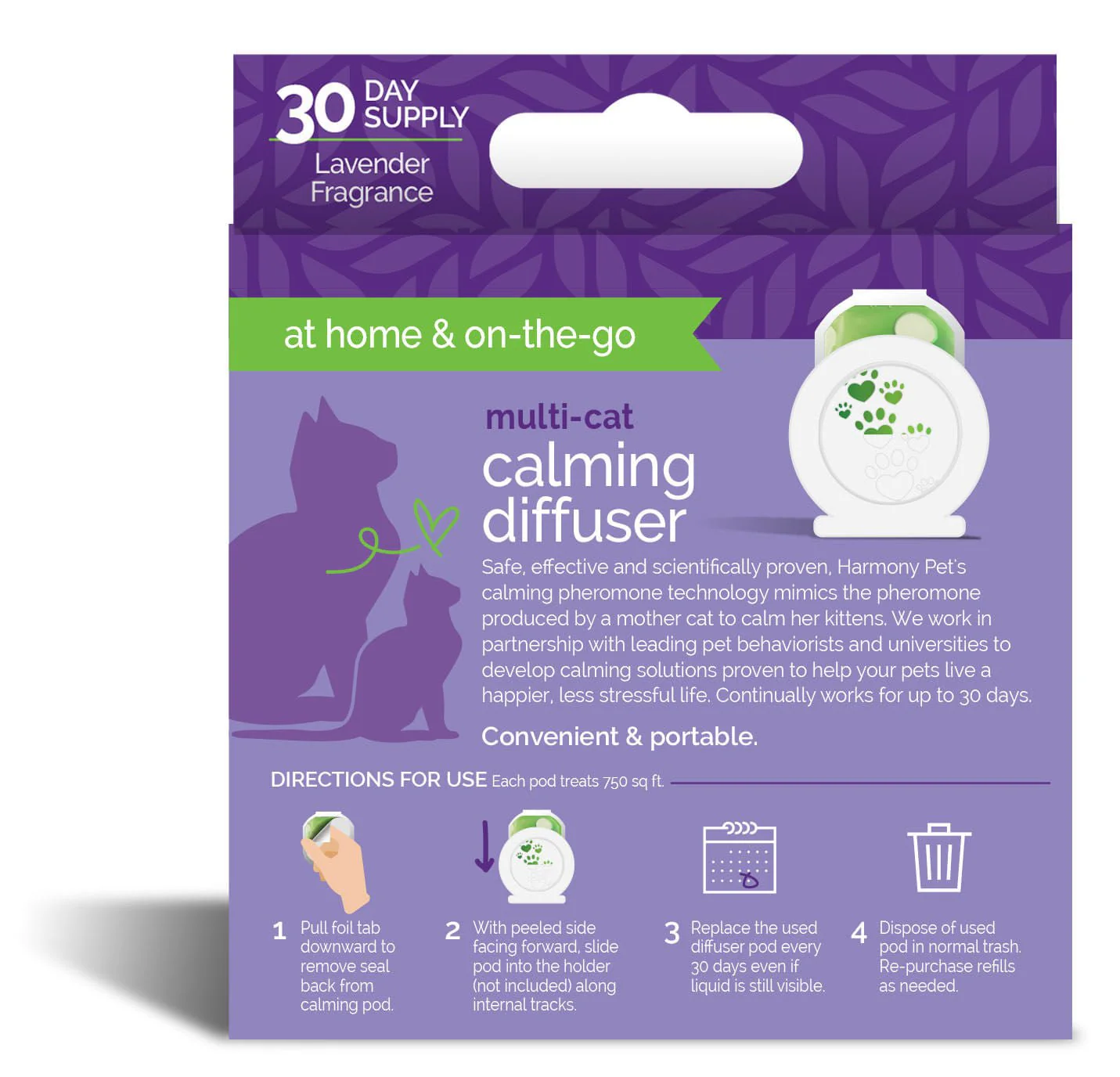 Harmony Pet Calming Home Diffuser for Cats & Refills - Pet's Shop