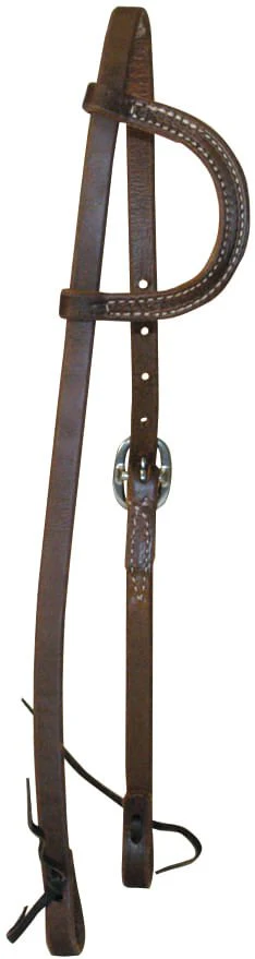 Heavy Oiled One Ear Headstall - Pet's Shop