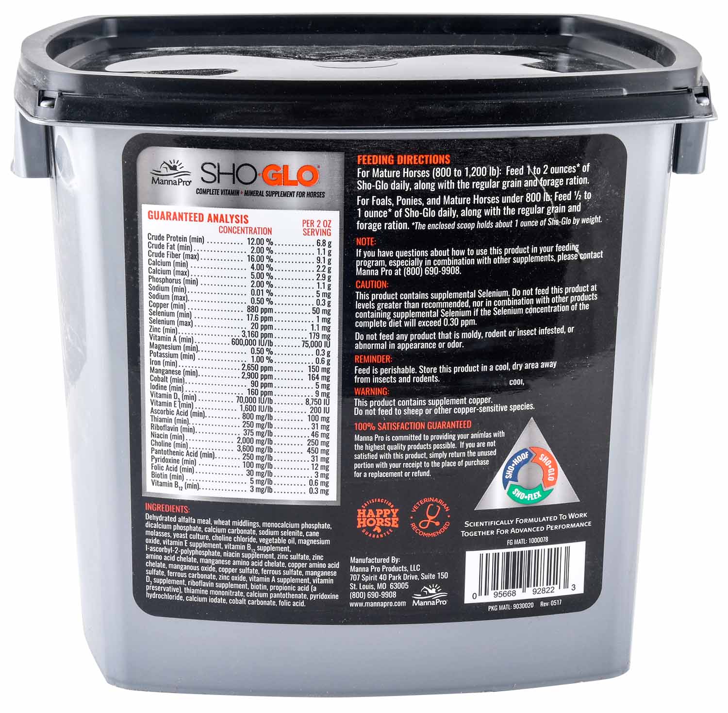 Sho-Glo Vitamins & Minerals for Horses - Pet's Shop