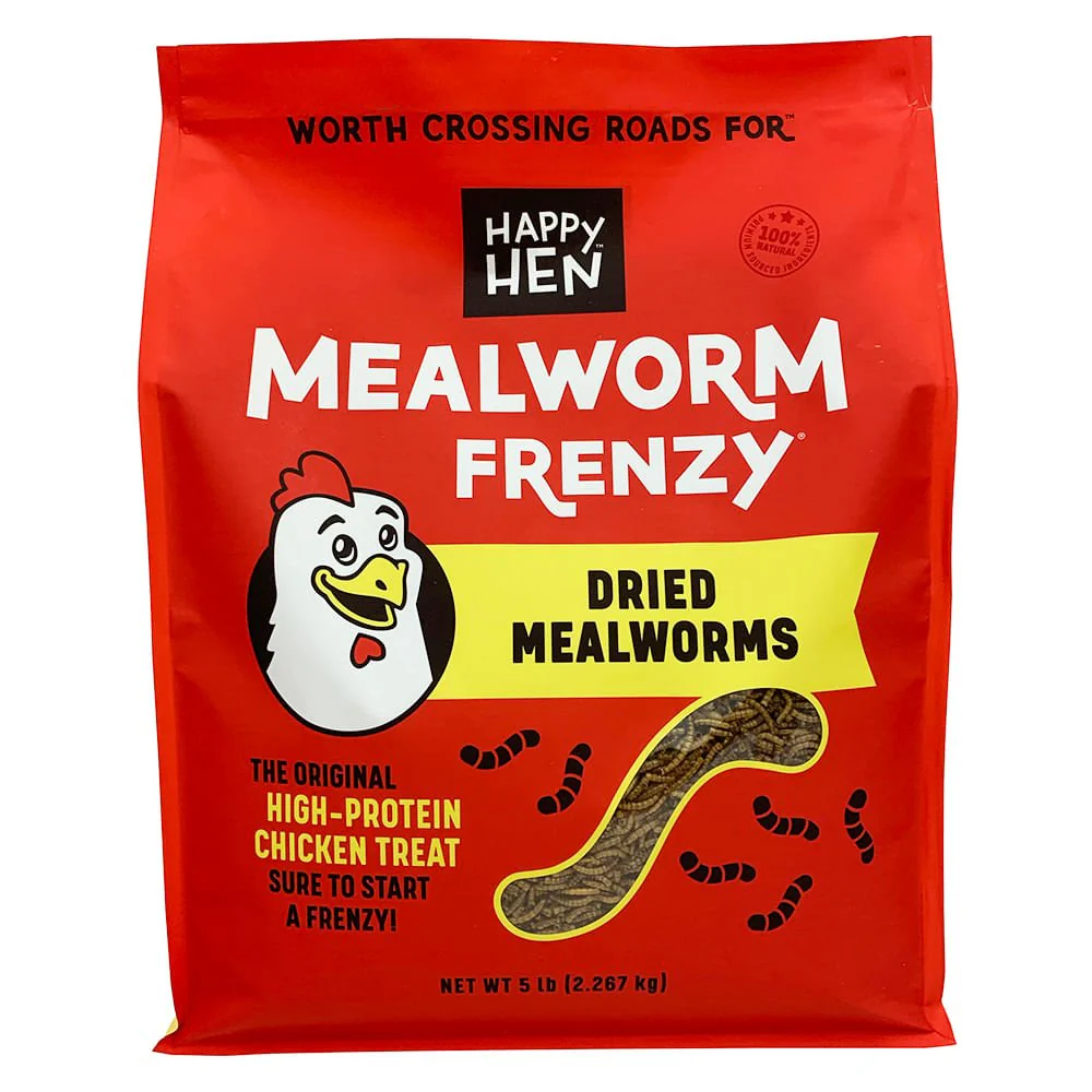 Happy Hen Treats MealWorm Frenzy for Chickens - Pet's Shop