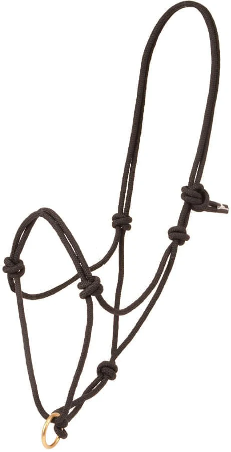 Poly Rope Halter with Brass Plated Lead Ring - Pet's Shop