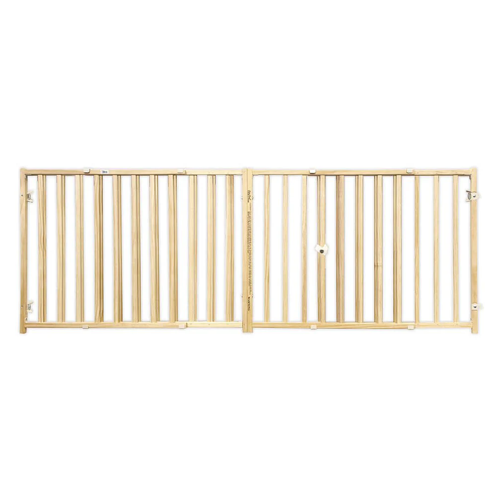 Extra Wide Expandable Wood Gate, 24