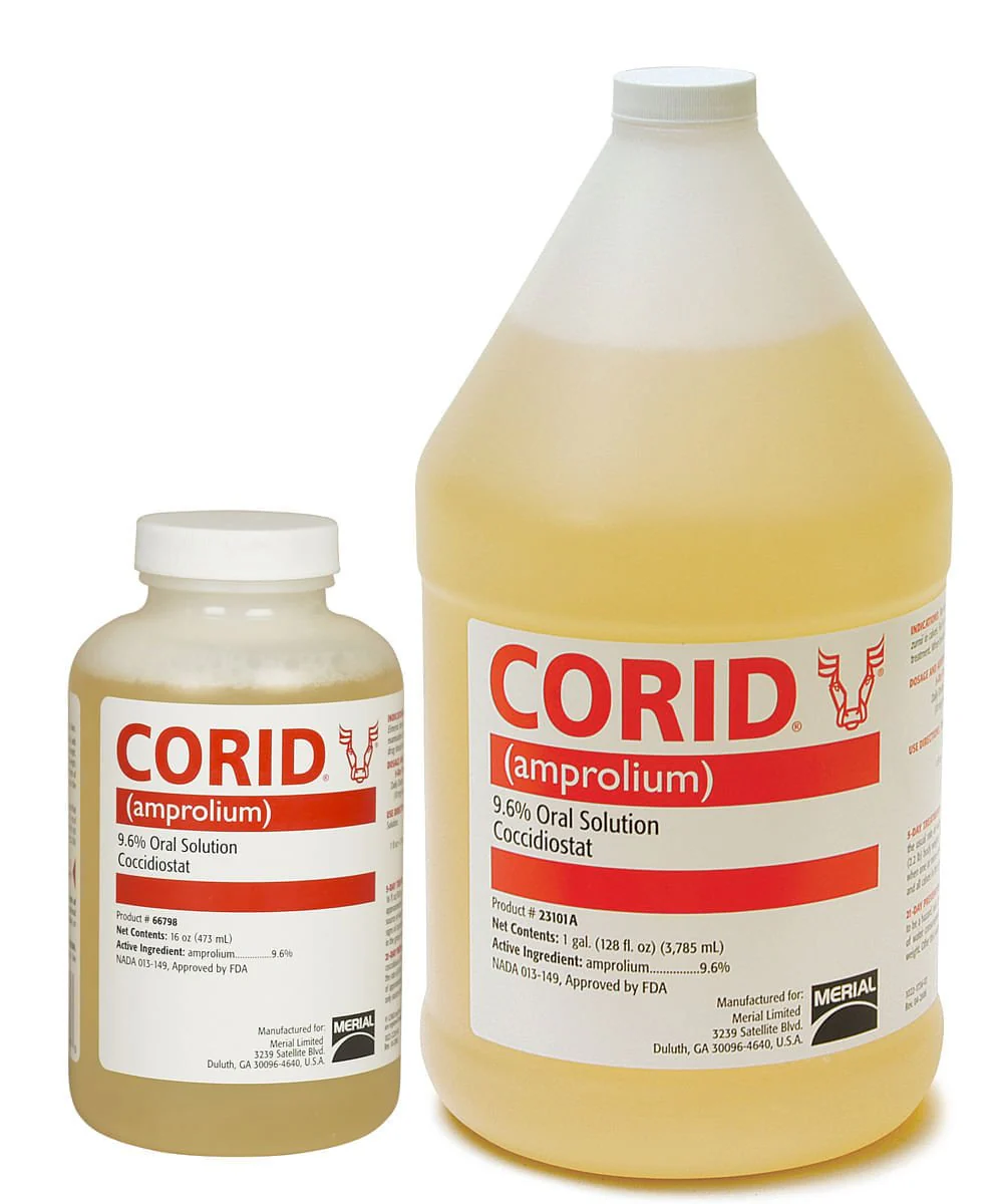 CORID Solution (Amprolium 9.6%) - Pet's Shop