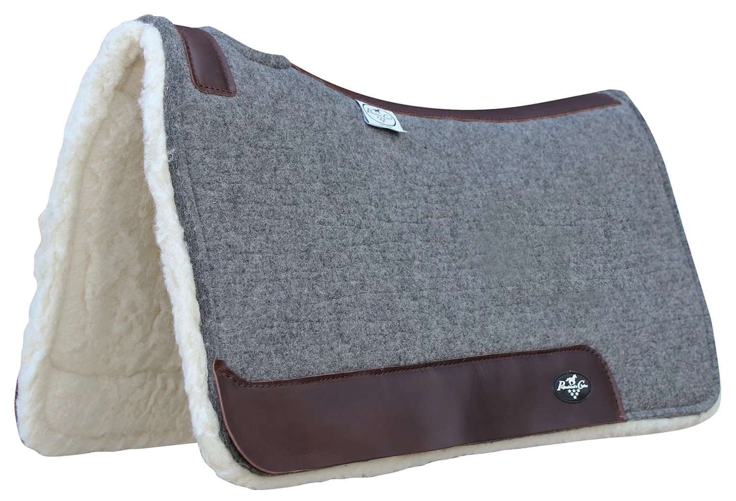 Professional's Choice Deluxe 100% Wool Saddle Pad w/ Fleece - Pet's Shop