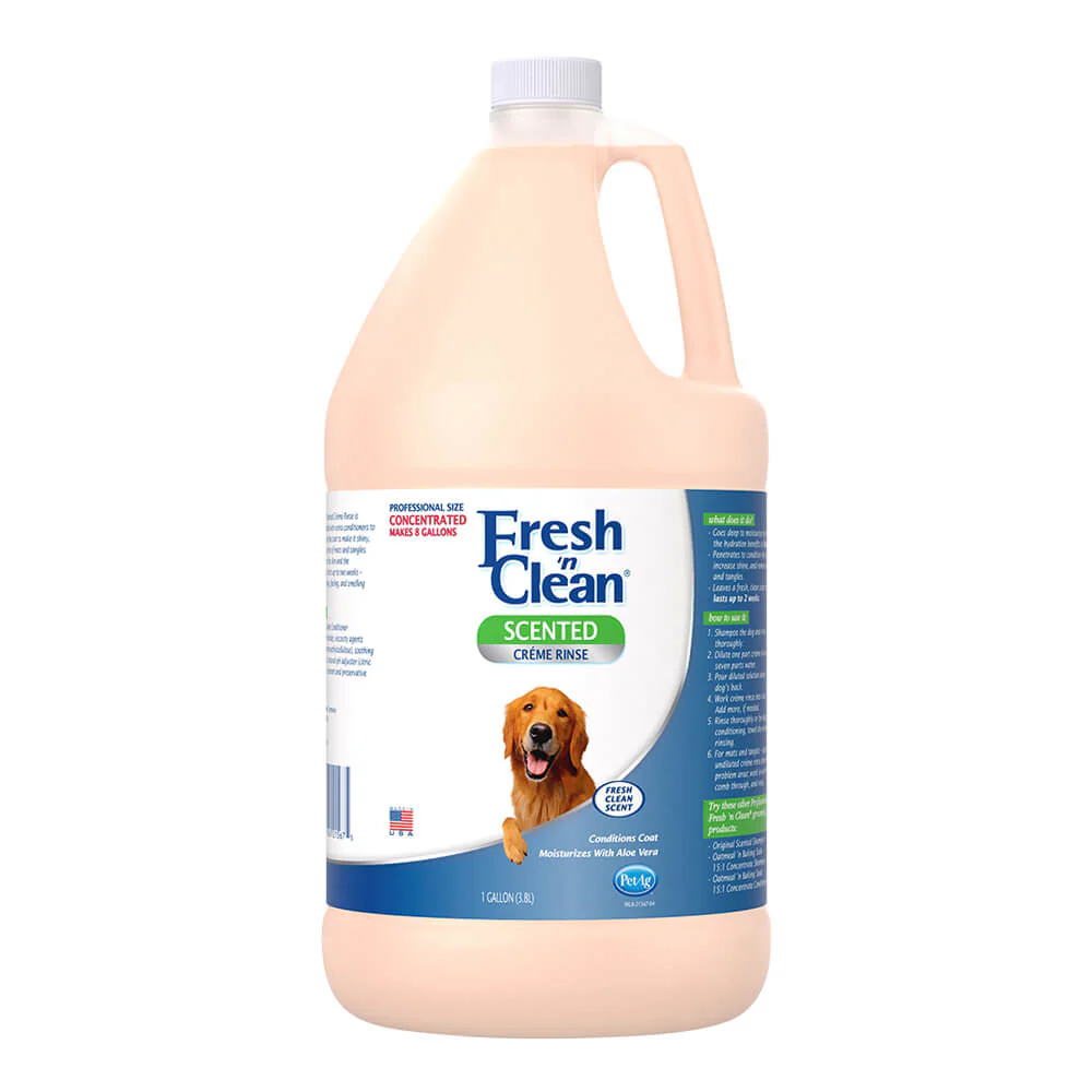 Fresh' n Clean Creme Rinse, Fresh Clean Scent, Gallon - Pet's Shop