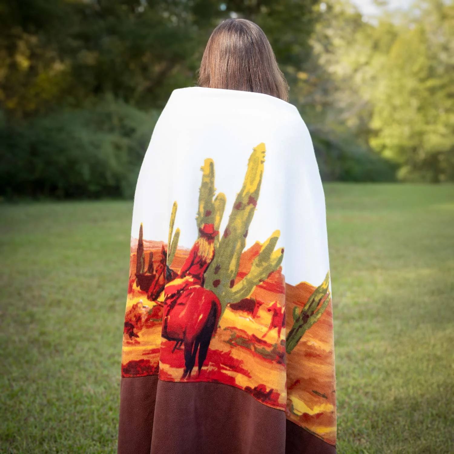 Expression Oversized Fleece Throw Blanket, 60