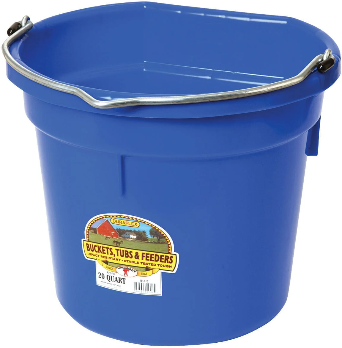 Little Giant Flatback Bucket, 5 Gallon - Pet's Shop