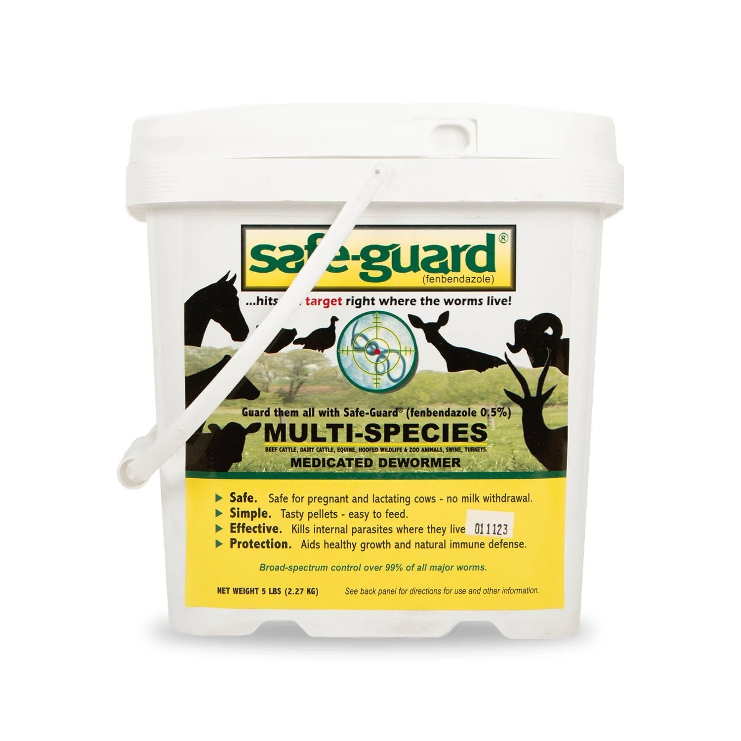 Safe-Guard Multi-Species Dewormer, Pellets, 5 lbs - Pet's Shop