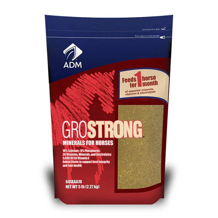 ADM GROSTRONG Granules Horse Supplement, 5 lb - Pet's Shop