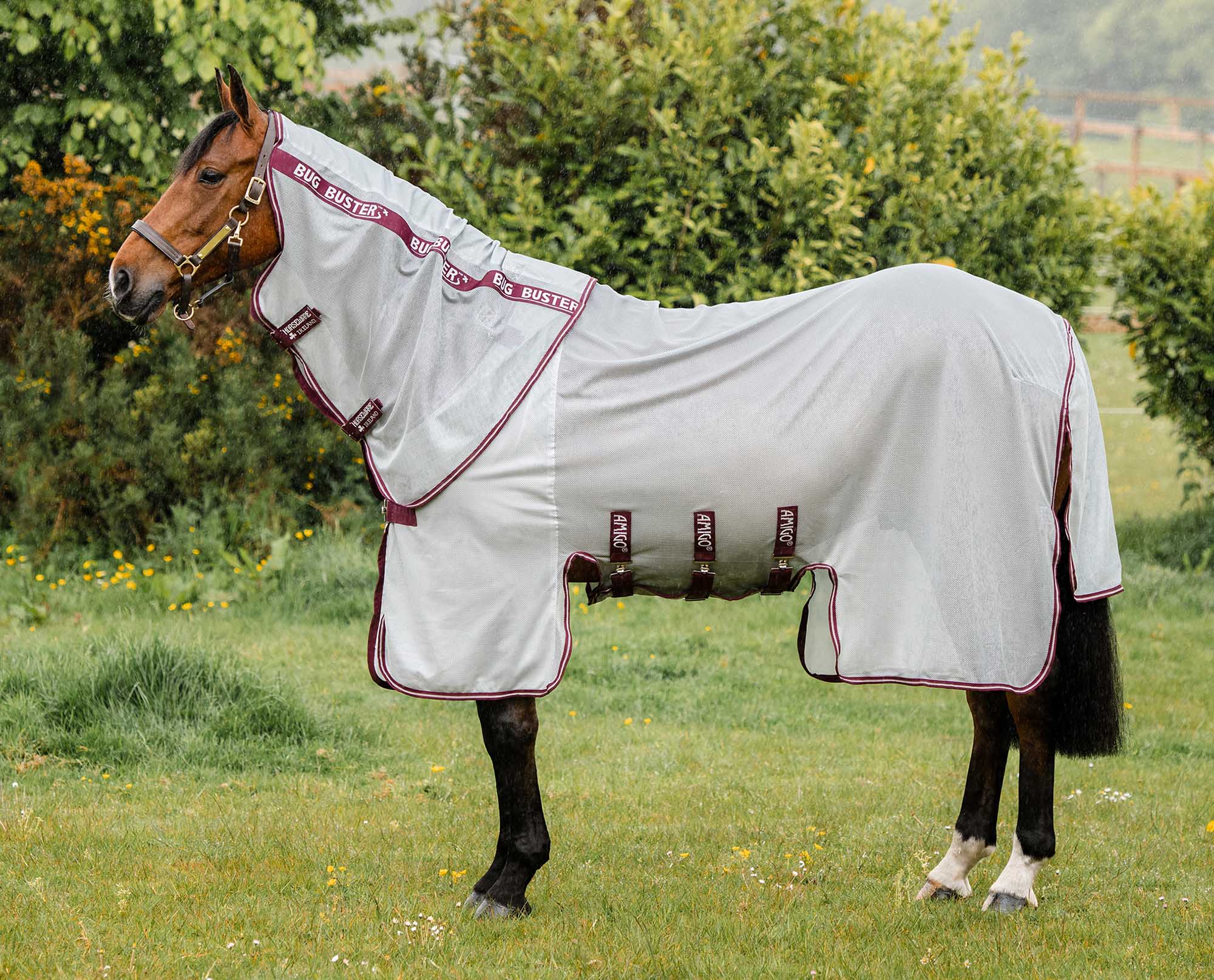 Amigo Bug Buster Vamoose with No-Fly Zone Horse Fly Sheet - Pet's Shop