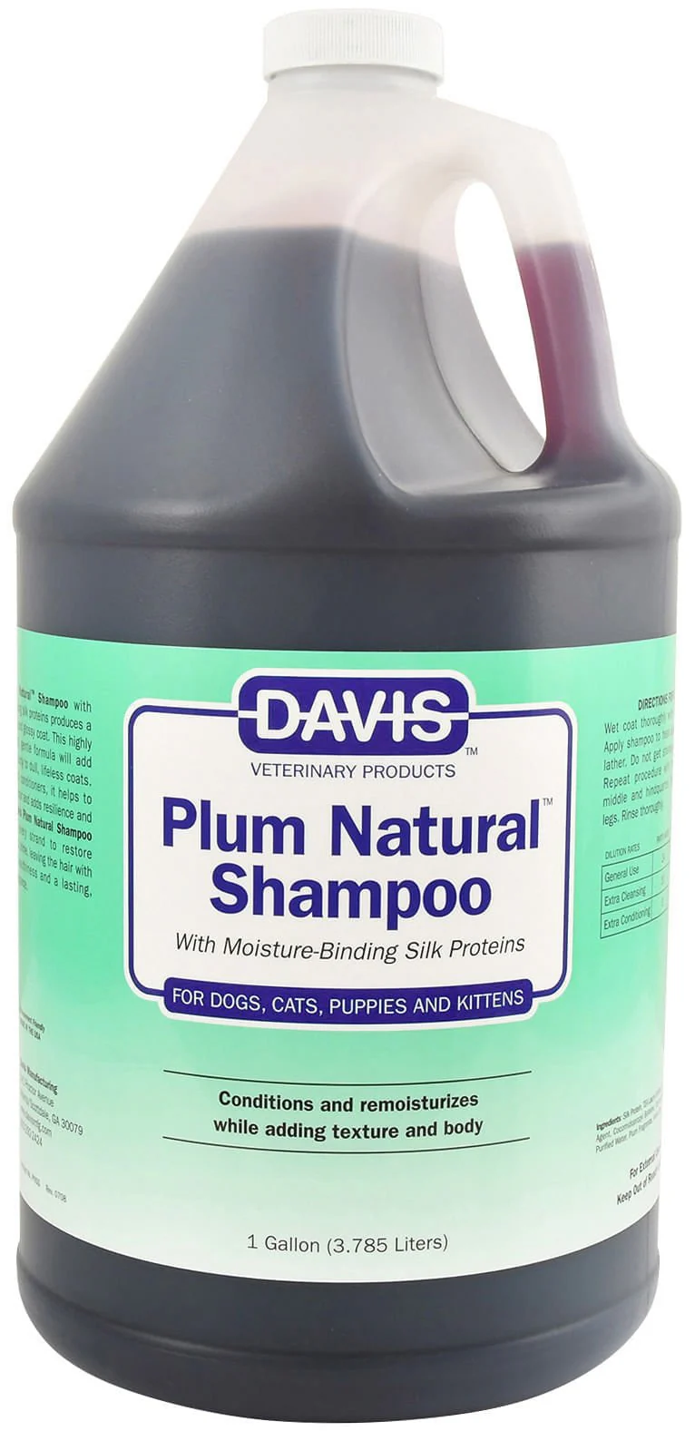 Davis Plum Natural Shampoo for Dogs - Pet's Shop