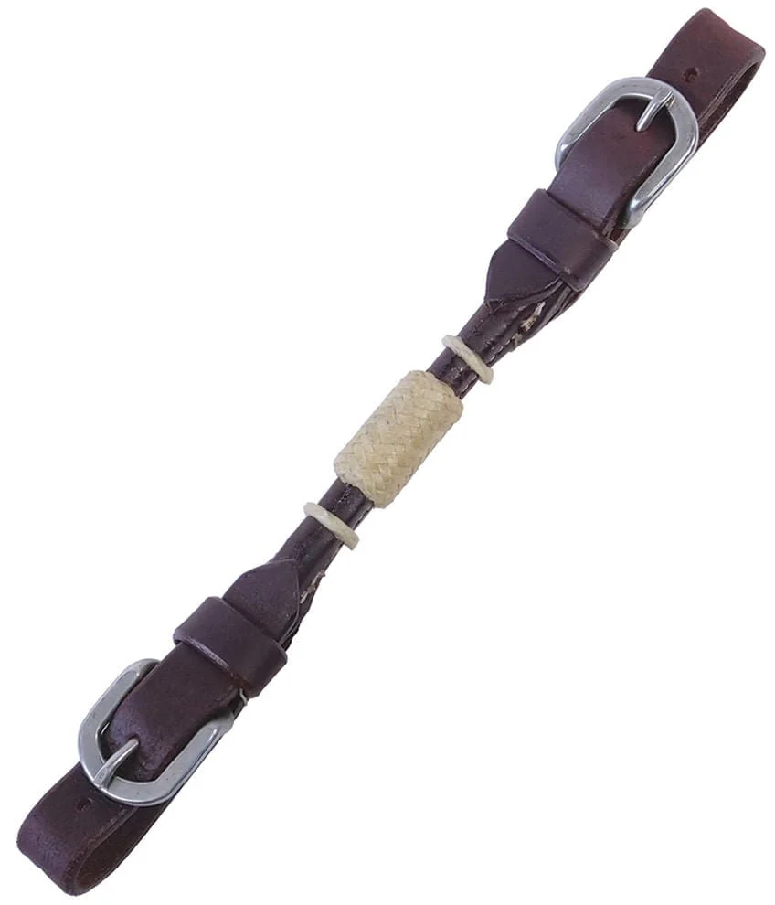 Natural Rawhide Curb Strap - Pet's Shop